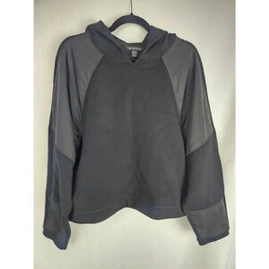 Athleta Sweatshirt Hoodie Hood Black Size XL. Pre owned in good condition